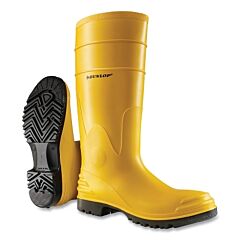 Dunlop 8872200.10 Dielectric Ii Steel Toe Electrical Hazard Boots, Men'S 10, Pvc, Yellow/Black