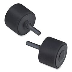 3M 051144-45132 Rubber Cushion Polishing Wheel, 1-1/2 In Dia X 1 In W X 1/4 In Shank