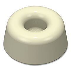 3M 184376 Bumpon™ Protective Product, Sj5009, Cylindrical With Concave Top, Polyurethane, 0.88 In Dia, 0.402 In H, White