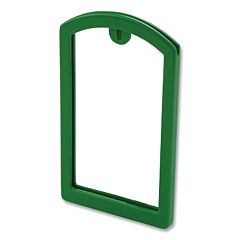 Oilsafe 200005 Label Pocket Frame, 3.5 In L, 2 In W, Mid Green