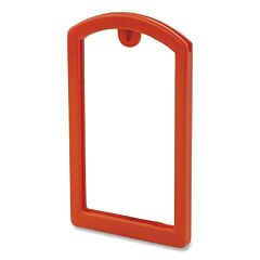 Oilsafe 200006 Label Pocket Frame, 3.5 In L, 2 In W, Orange