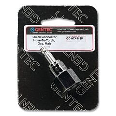 Gentec Qc-Htx-Msp Quick Connectors® B Fitting Half, Oxygen, Male Plug