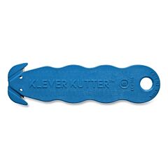 Klever Kcj-1Ssbx Klever Kutter™ Nsf® Food Zone Safety Cutter, For Seafood, 4-5/8 In L, Razor Style, Stainless Steel, Blue