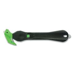 Klever Eco-200Xc-35Ex Klever Ecoxchange™ Safety Cutter, 7 In L, Straight Blade, Steel, Plastic Handle, Black