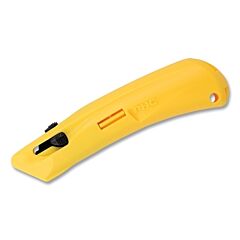 Pacific Handy Cutter E11203-3 Ez3™ Safety Knife, Auto-Retract, Blunt Tip, 3-Button, Plastic, Yellow