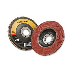 3M 076308-64396 Cubitron™ Ii 969F Flap Disc, 4.5 In Dia, 80+ Grit, 0.875 In Arbor, 13300 Rpm