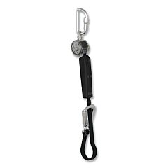 Msa Vtohw-011-Dj-O-Tb V-Tec® Personal Fall Limiter, Single Leg Tie-Back, 6 Ft, 400 Lb Load Cap, Fp5K Top Connector, Altak Bottom Connector
