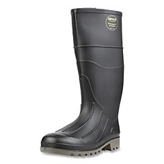Servus 18801-100 Iron Duke® Boots, Steel Toe, Size 10, 15 In H, Pvc, Black/Gray Sole