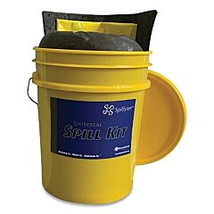 Spilfyter 455304 Sorbent Bucket Spill Kit, Universal
