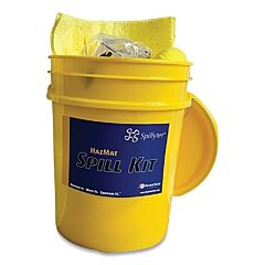 Spilfyter 205304 Sorbent Bucket Spill Kit, Hazmat