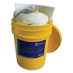 Spilfyter 305304 Sorbent Bucket Spill Kit, Oil Only