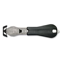 Klever Pls-302Xc-20 Xchange Pls Safety Cutter, 6-1/2 In L, Straight Blade, Carbon Steel, Magnesium Handle, Metallic Gray