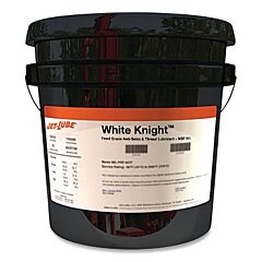 Jet-Lube 16423 White Knight™ Food Grade Anti-Seize Compound, 1 Gal, Pail