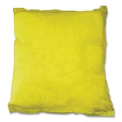 Spilfyter S2-62 Sorbent Pillow, 18 In L X 18 In W, Hazmat, Yellow
