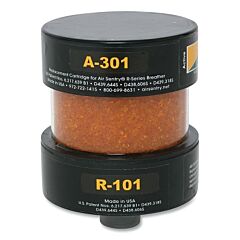 Oilsafe 095A301 Air Sentry® R-Series Replacement Cartridge, For Model 101/111/121, Silica Gel