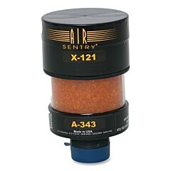 Oilsafe 095A343 Air Sentry® X-Series Replacement Cartridge, For Model 521, Silica Gel