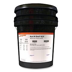 Jet-Lube 29212 Run-N-Seal® Ecf™ Metal-Free Thread Sealant, 2 Gal, Pail, Black