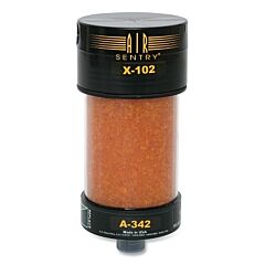 Oilsafe 095A342 Air Sentry® X-Series Replacement Cartridge, For Model 502, Silica Gel