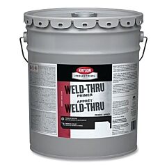 Krylon Industrial K00020102-20 Weld-Thru Primer, 5 Gal, Pail, Primer Gray