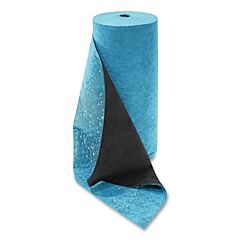 Spilfyter M-151 Absorbent Railroad Mat, 80 Ft L X 58 In W, Oil Only, 96 Gal Absorbtion, Blue