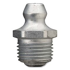 Alemite Lagn-1610-Bl Hydraulic Fitting, Straight, 11/16 In, Male/Male, 1/8 In