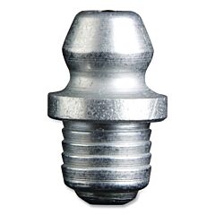 Alemite Lagn-1743-B Drive Fitting, Straight, 35/64 In L, Male/Male, 1/4 In (Sae)
