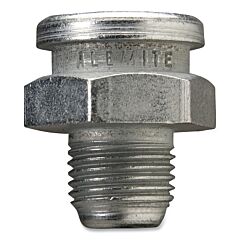 Alemite Lagn-A1184 Button Head Fittings, Straight, 3/4 In, Male/Male, 1/8 In (Ptf)