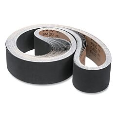 3M 051119-08192 Cloth Belt, 461F, Xf-Weight, 4 In W X 106 In L, P400 Grit, Silicone Carbide, Film-Lok/Single-Flex