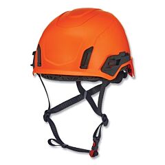 Msa 10242810 V-Gard® H2™ Safety Helmet, Type Ii, Full Contact Rachet, Non-Vented, Orange