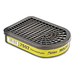 Moldex 7507 7000/7800/9000 Series Semi-Rectangular Gas/Vapor Cartridge, Formaldehyde, For Respirator