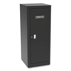 Proto 552665B-6Bk-Lk Workstation Side Locker, 27 In W X 27 In D X 65 In H, 6 Drawers, Black