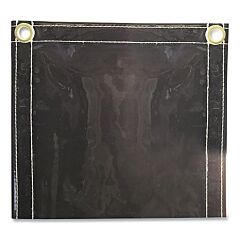 Tillman 600R66 Arcshield® Welding Curtain, 600, 6 Ft X 6 Ft, 14 Mil Transparent Vinyl, Gray