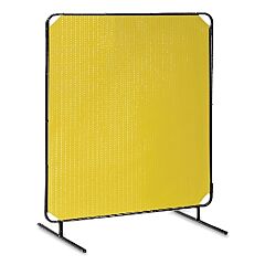 Tillman 6111066 Arcshield® Portable Welding Screen, 6 Ft X 6 Ft, 13 Mil Vinyl Ctd Polyester/Tubular Steel Fr, Opaque Yel/Blk Fr, 1 Panel