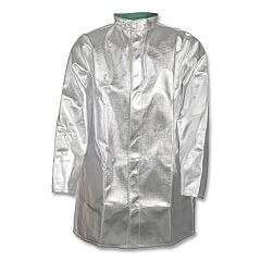 Tillman 8236L Aluminized Carbon Dupont™ Kevlar® Jacket, 8236, 36 In L, Large, Silver
