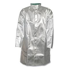 Tillman 8250L Aluminized Carbon Dupont™ Kevlar® Jacket, 8250, 50 In L, Large, Silver