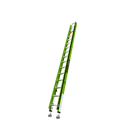 Little Giant Ladders 17932-246V Hyperlite, 32 Ft. H, Ansi Type Iaa, 375 Lb Rated, Fiberglass, Extension Ladder With V-Bar And Ratchet Levelers