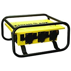 Southwire 01972 X-Treme Box® Power Centers, 50A 125/250V, California Flanged Covered Style, Carbon Steel
