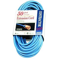 Southwire 02468 Vinyl Extension Cord, 50 Ft, 1 Outlet