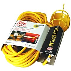 Southwire 05858 50' 16/3 Sjeo Yellow Trouble Light Grounded Me