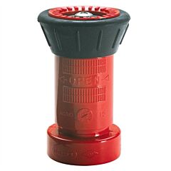 Brooks E15Nst Polycarbonate Nozzle, 1 1/2" Nst, Adjustable Fog/Shut-Off Only, 78 Gpm