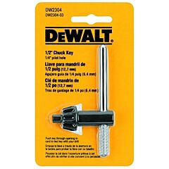 Dewalt Dw2304 Chuck Keys, 1/4 In; 1/2 In