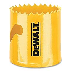 Dewalt Dah180029 Bi-Metal Hole Saw, 1-13/16 In Dia, 1-3/4 In Cutting Depth, Yellow