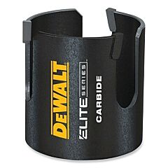 Dewalt Dah42916 Elite Series™ Hole Saw, Carbide, Multi-Material Cutting, 2-9/16 In Dia Cutting X 2-7/16 In D Cutting