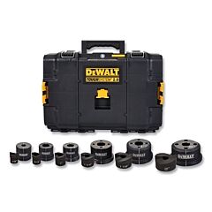 Dewalt Dce6002K Knockout Punch And Die, Kit, 1/2 In To 2 In, Includes Case