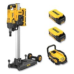 Dewalt Dcps150Ag2 Powershift™ Core Drill Kit, With Stand, 6-3/8 In Core Drill, 2 Batteries, 1 Charger
