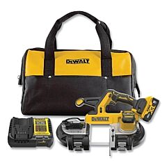 Dewalt Dcs378P1 20V Max* Xr® Mid-Size Band Saw, Variable Speed Trigger, 570 Ft2/Min, Kit, Includes Blade/Wrench/Battery/Charger