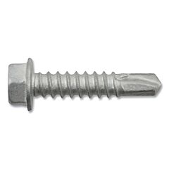 Dewalt Dfseaf641 Dril-Flex® Self-Drilling Structural Screws, Hex Washer Head, #12-14 Tpi, 1 In L, #3 Point Type, Stalgard Sub Finish