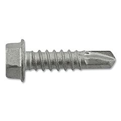 Dewalt Dfseaf846 Dril-Flex® Self-Drilling Structural Screws, Hex Washer Head, 1/4 In-14 Tpi, 2 In L, #3 Point Type, Stalgard Sub Finish