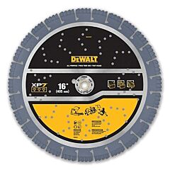 Dewalt Dw47627 Segmented Rim Diamond Blade, All-Purpose, 16 In Dia, 4800 Rpm