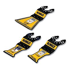 Dewalt Dwa423Rset Oscillating Blade, Assortment Pack, 3-Pc, Remodeling